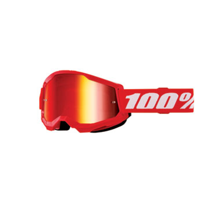 100% Strata 2 Goggle Mirrored Lense